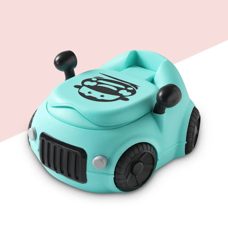 Venta al por mayor respetuoso del medio ambiente lindo coche squatty, orinal bebé silla