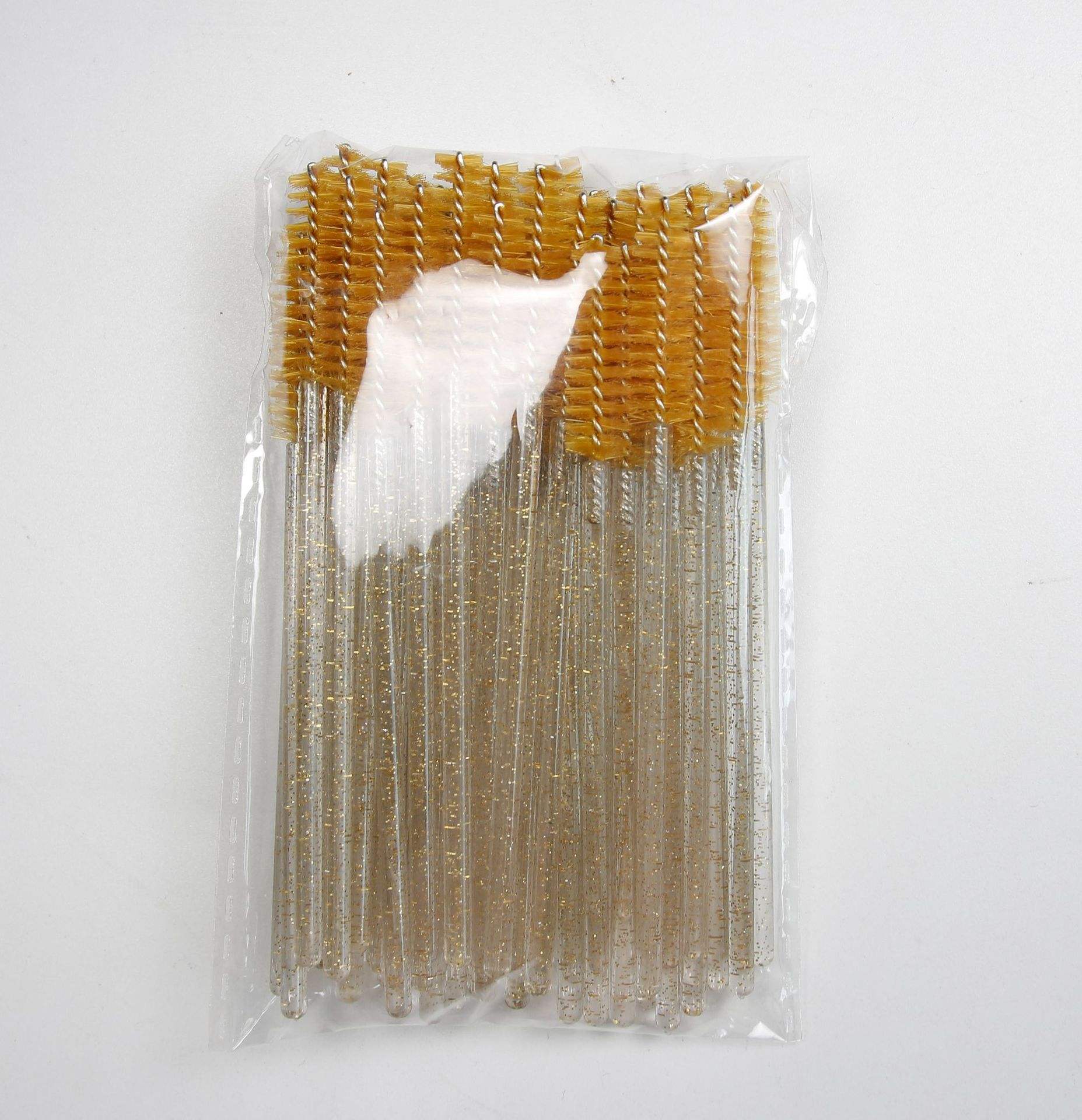 Transparent avec des paillettes