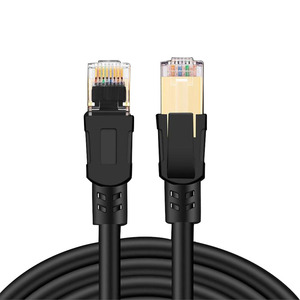 RJ45 Cat8 yama ağ SFTP Ethernet Lan kablosu süper hız 1M 5M 10M 20M 40gbps ağ kedi 8 kablo kedi 8 yüksek kalite CE RHOS - Product Image 1