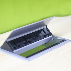 Office Furniture <strong>Tabletop</strong> Switch <strong>Socket</strong> / Pop up Desk Power Outlet for Conference Table - Product Image 4