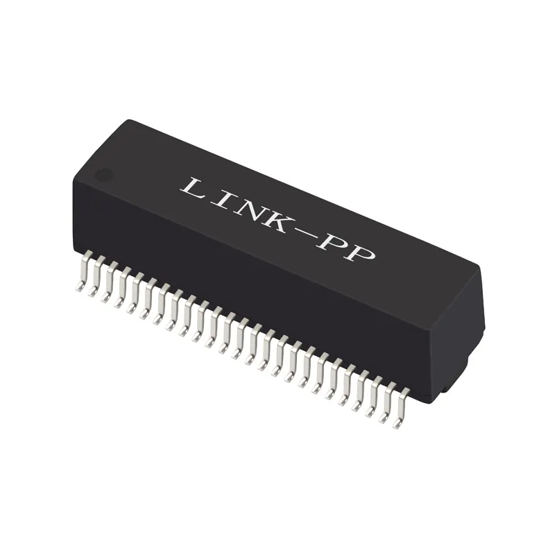 Módulo de filtro de red Ethernet, transformador LAN QP1081M, puerto Dual PoE ++, 24 Pines, 10G