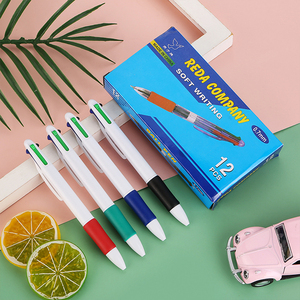 <strong>New</strong> Design 4-in-1 Colored Ballpoint Pen Multi-Color Metal &amp; Plastic 0.7 mm <strong>Writing</strong> Width for Printing - Product Image 5