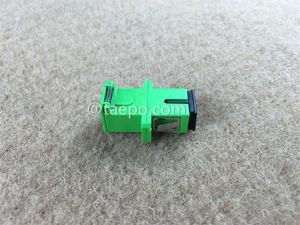 Adaptadores de fibra óptica Simplex SC APC a SC APC monomodo con obturador en centros de datos de telecomunicaciones y redes de alta velocidad - Product Image 6