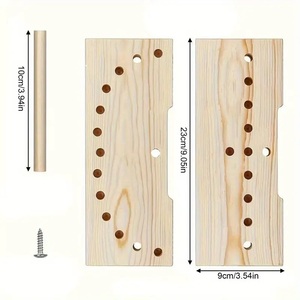 Double Sided Wood Ribbon <strong>Bow</strong> Maker Tool for DIY Crafting Kit Multi-Functional Wooden <strong>Bow</strong> Making Tool for <strong>Creating</strong> Gift <strong>Bows</strong> - Product Image 3
