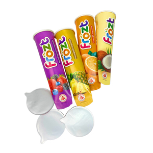 100ml 120ml tek kullanımlık Calippo ambalaj calippo dondurma buz lolly tüp