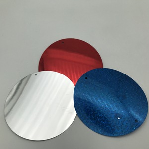 צבע מותאם אישית 190mm PVC Loose פאייטים צובר לבגדים/closthes/ידית
