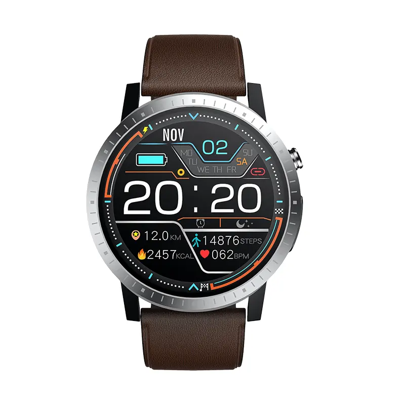 Dido E23 akıllı saat kalp hızı bilezik kan basıncı spor sağlık izleme Bluetooth akıllı saat Smartwatch
