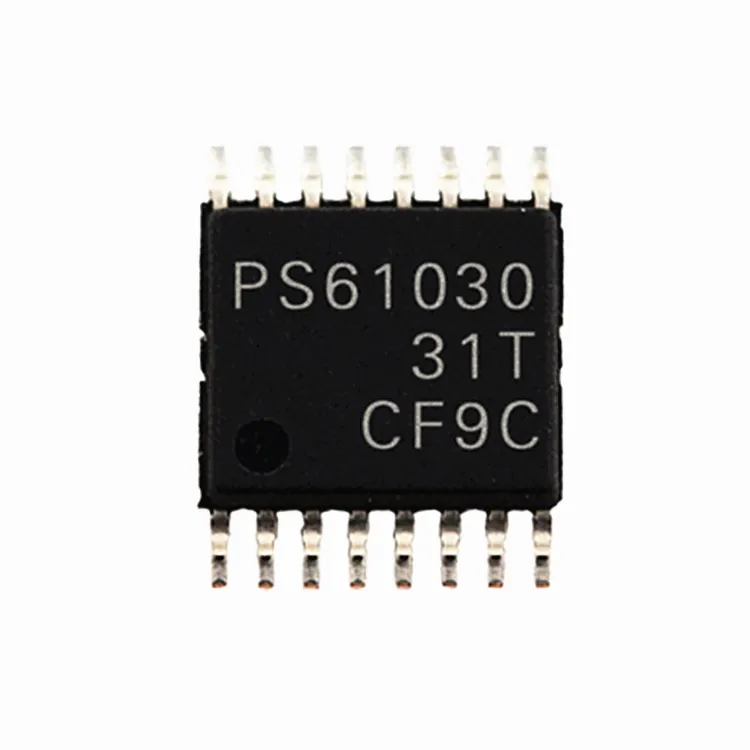 ชิ้นส่วนอิเล็กทรอนิกส์วงจรรวม TPS61030PWPR IC REG BOOST ADJ 3.6A 16HTSSOP