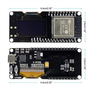 Esp32 ESP8266 Nodemcu WiFi0.96インチOLEDディスプレイCh340開発ボードArduino用IoTワイヤレスBTモジュール