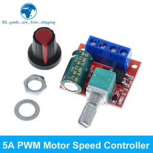 DC 1.8V-35V 2A 3A 5A 10A 30W 80W PWM regolatore di velocità del motore a bassa tensione regolatore di velocità del motore PWM modulo di azionamento regolabile - Product Image 5