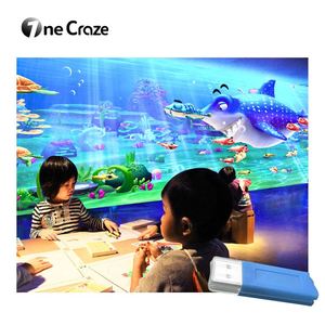 Kinder zeichnen Spielplatz Immer sive Projektor Interaktive lebendige Zeichnung spiele Mal scanner Wand projektion Interact Game - Product Image 1