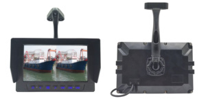 JPM-718AW 7英寸IP69k全金属外壳防水监视器7防水IP69K双输入监视器 - Product Image 3