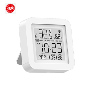 Fábrica Tuya termómetro inteligente Sensor de humedad Wifi hogar inteligente pantalla Lcd Google Ama Zon Control remoto IR temperatura remota - Product Image 2