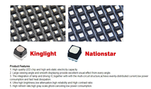 P6 LED Module RGB SMD Video Video 32x32 outdoor Star Pixel Chip Mode Pitch origine Pixel controllo GUA Size garanzia Display - Product Image 4