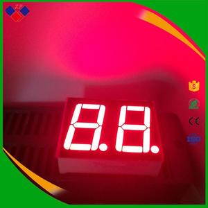 LED <span class=keywords><strong>7</strong></span> <span class=keywords><strong>Segment</strong></span> <span class=keywords><strong>Display</strong></span> <span class=keywords><strong>2</strong></span> <span class=keywords><strong>Digit</strong></span> 0,28 zoll Rot 632nm