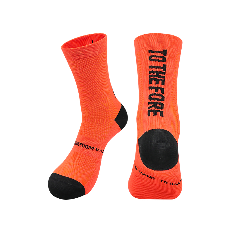 3013#Orange CYCLING SOCKS