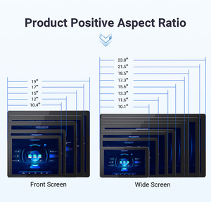 15.6 Inch Touch Panel Pc Fanless <strong>Embedded</strong> Industrial <strong>Computer</strong> Usb Touchscreen Display I3 I5 I7 Industrial Monitor All in One - Product Image 2