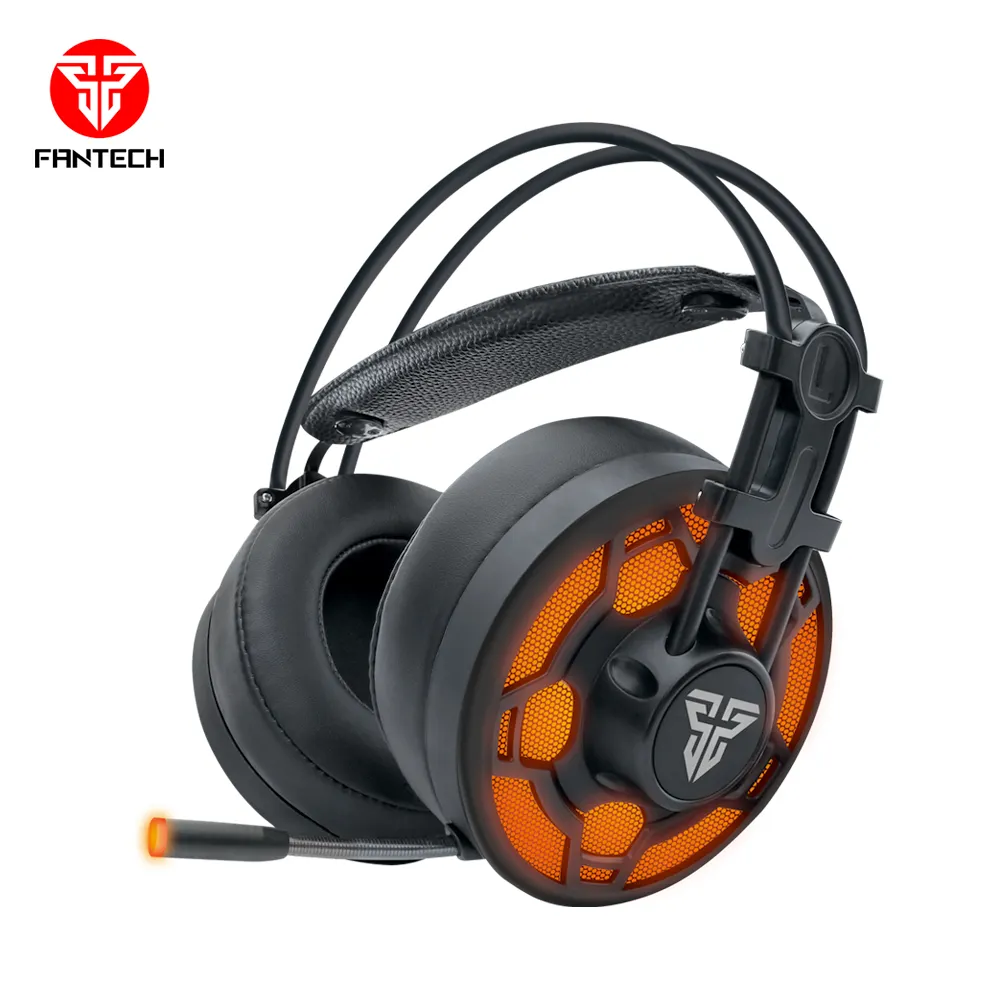 Fantech-auriculares HG10 Captain 7,1, diseño ergonómico, sonido envolvente único de buena calidad, auriculares para videojuegos con cancelación de ruido