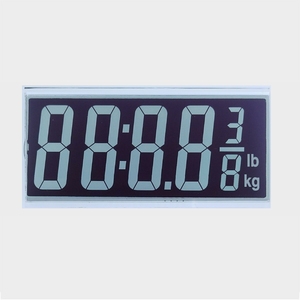 Custom7 Segment Oem Lcd Bildschirm Zeichen Lcd Display TN Positiv Transparent 3.6V 13 Pin Lcd für elektronische Waage