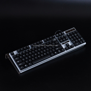 <strong>Counter</strong> <strong>Table</strong> Acrylic <strong>Computer</strong> Keyboard Stand Transparent Acrylic Risers <strong>Display</strong> Rack for Mechanical Keyboard - Product Image 4