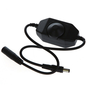 DC 12V 24V singolo colore LED striscia di luce <span class=keywords><strong>Dimmer</strong></span> 3528 5050 manopola continua LED <span class=keywords><strong>Dimmer</strong></span> <span class=keywords><strong>Controller</strong></span> regolazione luminosità 6A <span class=keywords><strong>PWM</strong></span>