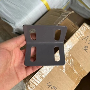 Código de esquina de cama de acero suave engrosado directo de fábrica Código de esquina abierta con soporte de estante de acabado de zinc - Product Image 4