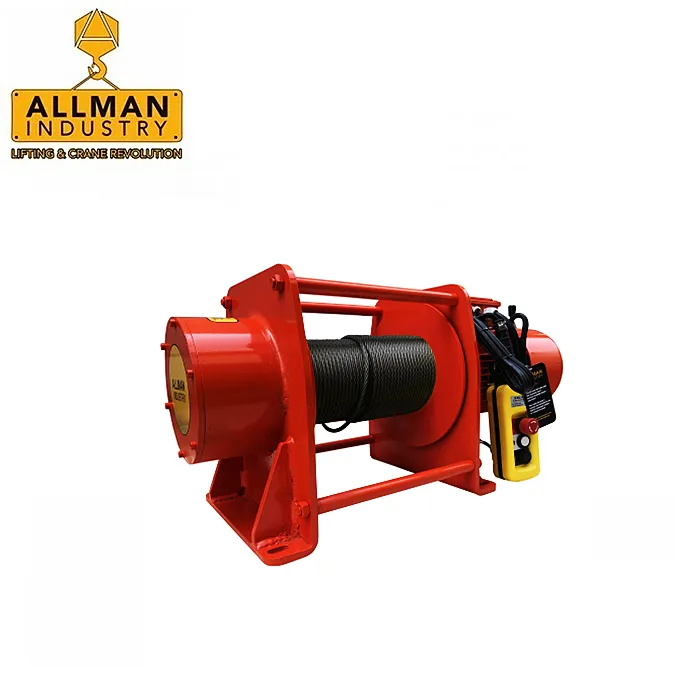 Allman-cabrestante eléctrico de alta resistencia, M4, 500Kg, uso Industrial, aprobado por la CE