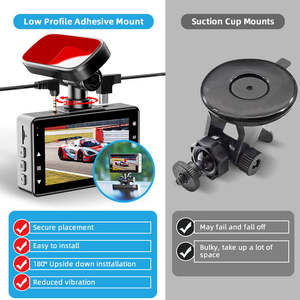 AKEEYO 3 Inch <strong>Lcd</strong> Screen WDR Car Front <strong>and</strong> Rear Dash Dash Cam 4k <strong>With</strong> Wifi Gps Dual Dash <strong>Camera</strong> - Product Image 4