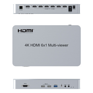 4K <strong>HDMI</strong> 6x1 Multiviewer 6 <strong>input</strong> 1 <strong>output</strong> <strong>HDMI</strong> <strong>switch</strong> - Product Image 4