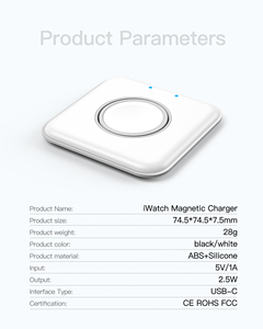 Trend Apple akıllı saat es 2024 elektronik aletler akıllı saat kablosuz şarj cihazı ile akıllı saat kablosuz şarj - Product Image 6