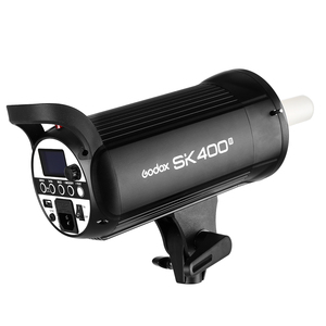 Godox SK400II 400Ws GN65专业工作室闪光灯闪光灯内置2.4G无线X系统，带标准反射器 - Product Image 6