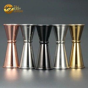 Çift japonya tarzı Jigger Barware aracı şarap jigger ölçüm fincan kişiselleştirilmiş jigger logosu ile - Product Image 4