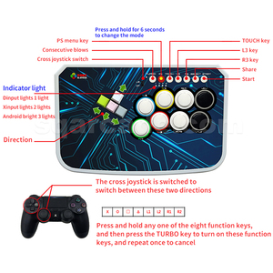 Arcade dövüş oyun Joystick PC için Wad Hitbox stil Arcade oyun konsolu sopa dövüş oyunu kontrol düğmesi - Product Image 4