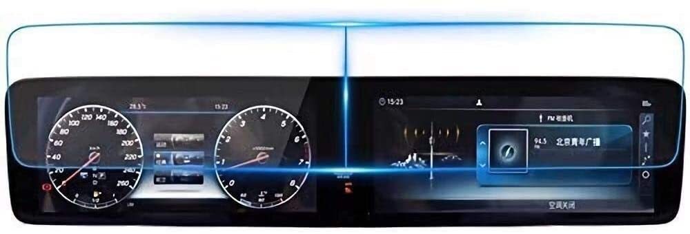 Para 2020 Benz GLE 12,3 pulgadas