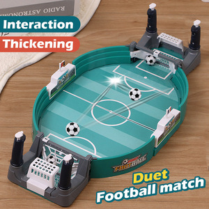 サッカーをするための2つのボールが付いているテーブル楽しいスポーツインタラクティブおもちゃサッカーテーブルをするための親子教育ダブルゲーム - Product Image 3