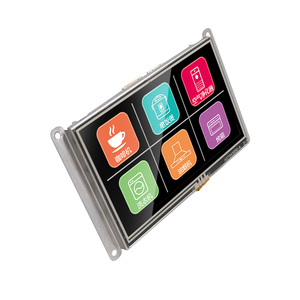 4,3 Zoll UART IPS Voll ansicht tft LCD serieller Bildschirm HMI tft Display LCD-Modul mit resistivem Touchscreen