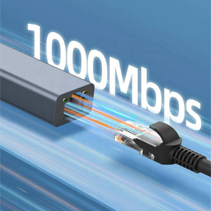 Controlador gratuito USB a RJ45 convertidor USB 3,0 a 1000Mbps Gigabit RJ45 tarjeta de red adaptador Ethernet para computadora