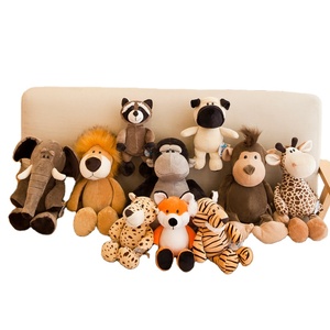 Cuddly <strong>Zoo</strong> Safari Jungle Forest Animals Plush Toys Stuffed Lion Elephant Giraffe <strong>Monkey</strong> Tiger Wild Animal PlushiesPopular