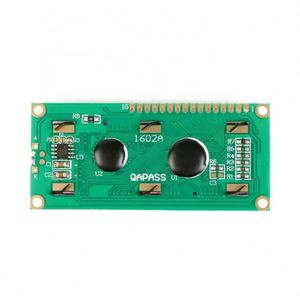 QAPASS 3.3V LCD1602 Monitor LCD 1602 1602A schermo blu codice bianco Blacklight 16x2 caratteri LED modulo Display LCD