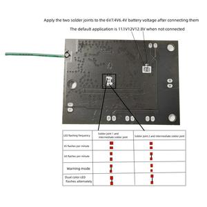 Solar Lamp Circuit <strong>Control</strong> Board 6V/7.4V/11.1V Wireless Synchronous Traffic Solar Yellow Flashing Lamp <strong>Control</strong> Module