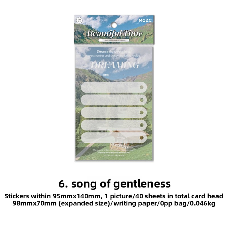 F A gentle song