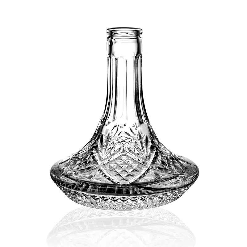 N1 İnanılmaz tasarım arapça nargile camı vazo nargile cam şişe toplu