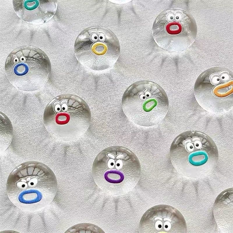 Bolas pequeñas transparentes-bolsas de pvc-colores aleatorios