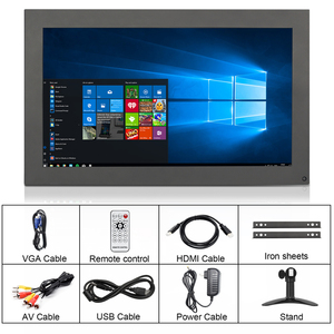 10 punkte kapazitive 12v 10.1 zoll touch screen lcd display 10 zoll cctv mini wasserdichte computer lcd monitore - Product Image 3