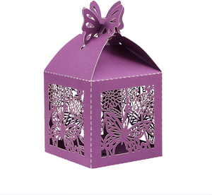 Quà Tặng Lễ Rửa Tội Tiệc Cưới Kẹo Sô Cô La Trái Cây Sấy Khô Cắt Laser Quà Tặng Quà Cưới Khách - Product Image 1