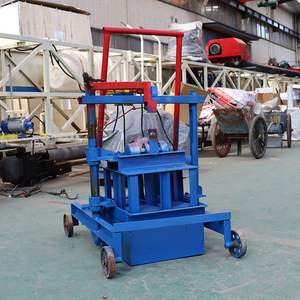 Línea de producción de bloques de construcción de hormigón a pequeña escala, maquinaria de fabricación de bloques de ladrillo hueco de cemento para la venta - Product Image 2