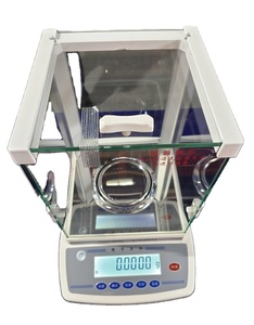 High Precision Digital Analytical Electronic Balance 0.0001g Lab Instrument <strong>with</strong> <strong>LCD</strong> <strong>Display</strong> <strong>RS232</strong> OEM Customizable Made China - Product Image 1
