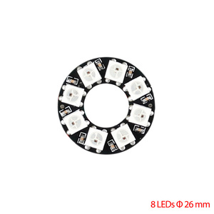 DC 5V WS2812B แอดเดรสแอดเดรส Pixel แหวน8 16 24 35 45 LEDs WS2812 Built-In IC 5050 RGB LED โมดูล Led Strip Light - Product Image 2