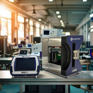Automatic <strong>Domino</strong> V120i TTO <strong>Printer</strong> for Date Printing Plastic Bags New Condition Electric Manual Driven for Foil Pouch Film
