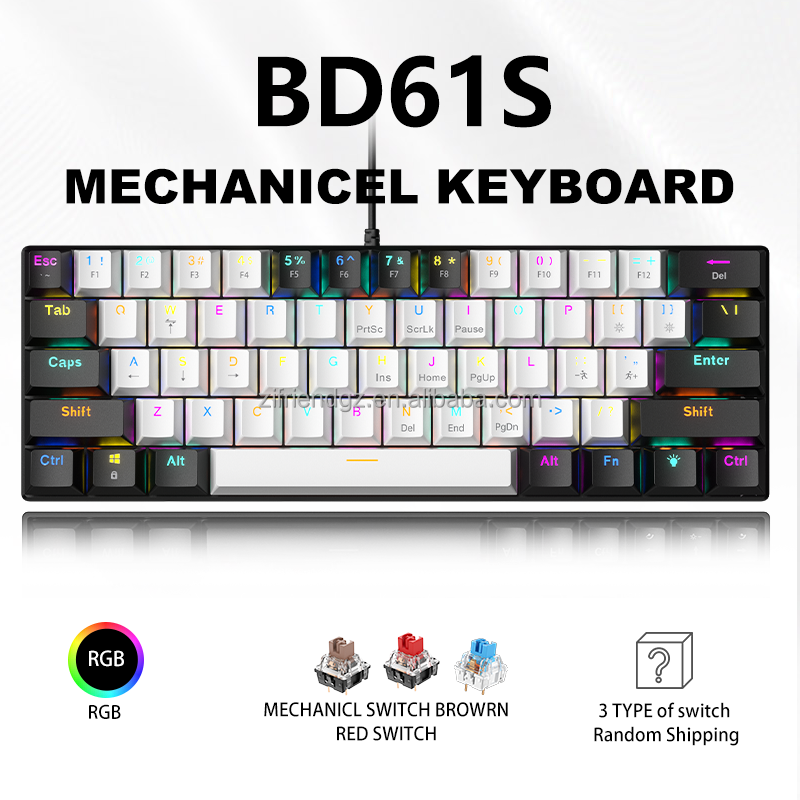 BD61S-Blanc et noir